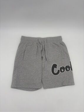Cookies Men’s Small Gray Fleece Sweat Shorts Logo Streetwear 7” Inseam